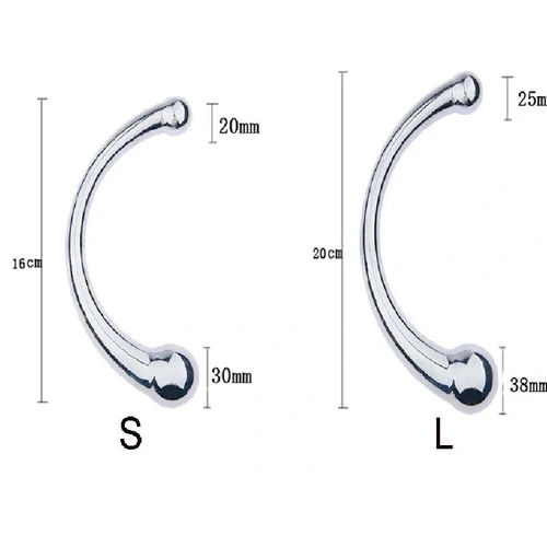 Elegant Hook Steel 5858 Ended Anal Stainless Double 0728